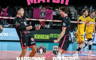 Jour de match à la Narbonne Arena face à Poitiers
